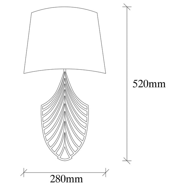 Asir Aplica Asaf 6991 Alb / Negru