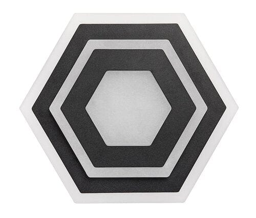 RabaLux Aplica Bitsi 71113 Negru / Alb