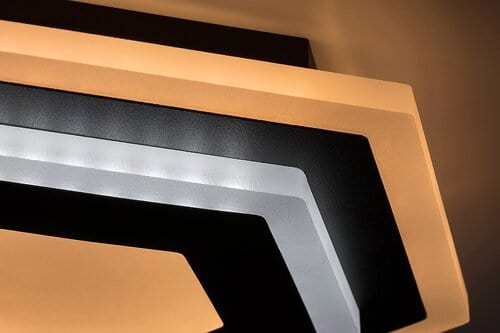 RabaLux Aplica Bitsi 71113 Negru / Alb