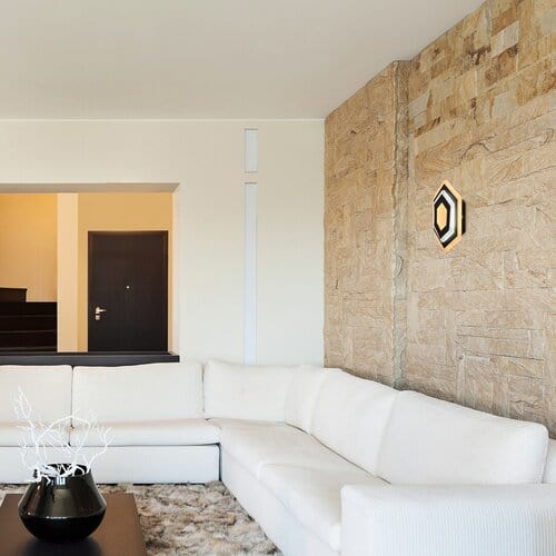 RabaLux Aplica Bitsi 71113 Negru / Alb