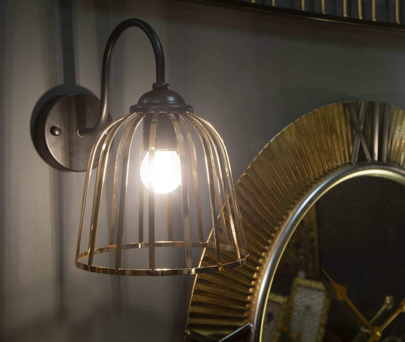 Mauro Ferretti Aplica Elegant A Auriu / Negru