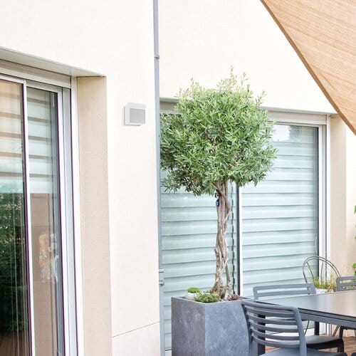 RabaLux Aplica exterior Balimo 7477 Alb Mat