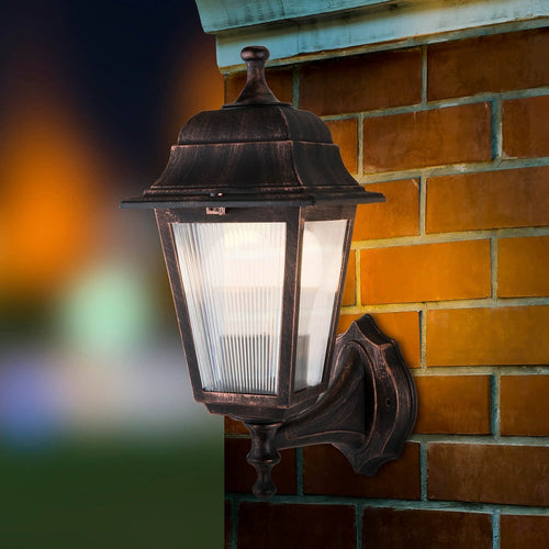 Oyo Aplica exterior Kare Cupru Antichizat