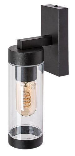 RabaLux Aplica exterior Kolta 7386 Negru Mat / Transparent
