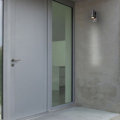 RabaLux Aplica exterior Medina 8834 Negru Mat / Transparent