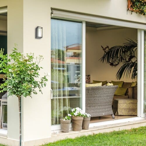 RabaLux Aplica exterior Mendoza 7109 Antracit / Alb