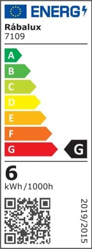 RabaLux Aplica exterior Mendoza 7109 Antracit / Alb