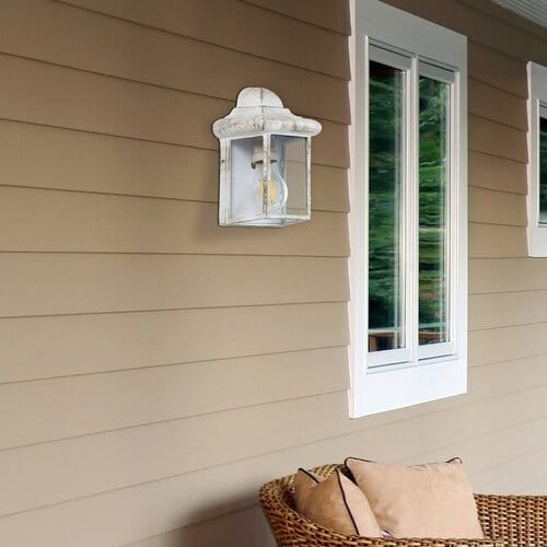 RabaLux Aplica exterior Norvich 8753 Alb Antichizathizat / Transparent