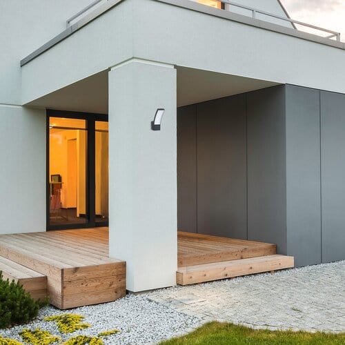 RabaLux Aplica exterior Palanga 7504 Antracit / Alb