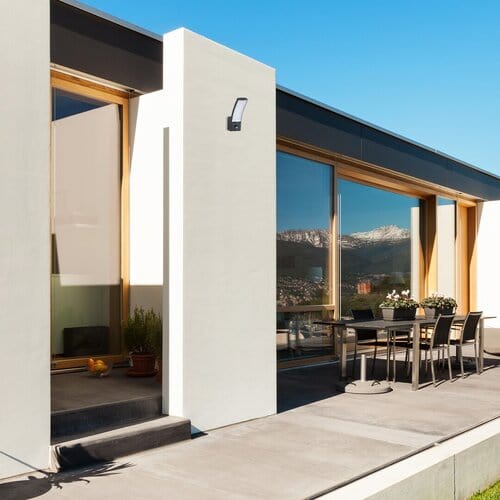 RabaLux Aplica exterior Palanga 7505 Antracit / Alb