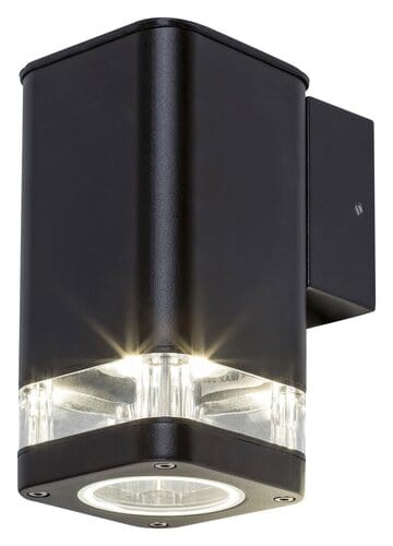 RabaLux Aplica exterior Sintra 7955 Negru Mat / Transparent