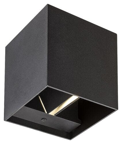 RabaLux Aplica exterior Solin 7396 Negru Mat