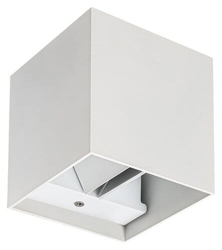 RabaLux Aplica exterior Solin 7397 Alb Mat