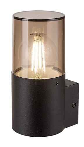 RabaLux Aplica exterior Teplice 7158 Negru Mat / Fumuriu