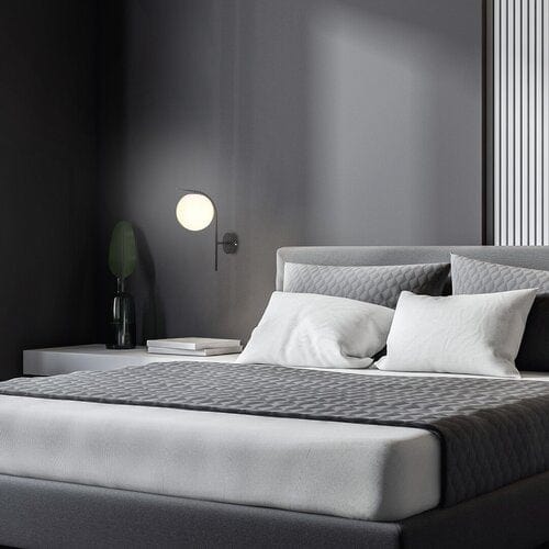 RabaLux Aplica Ghita 71139 Negru / Alb