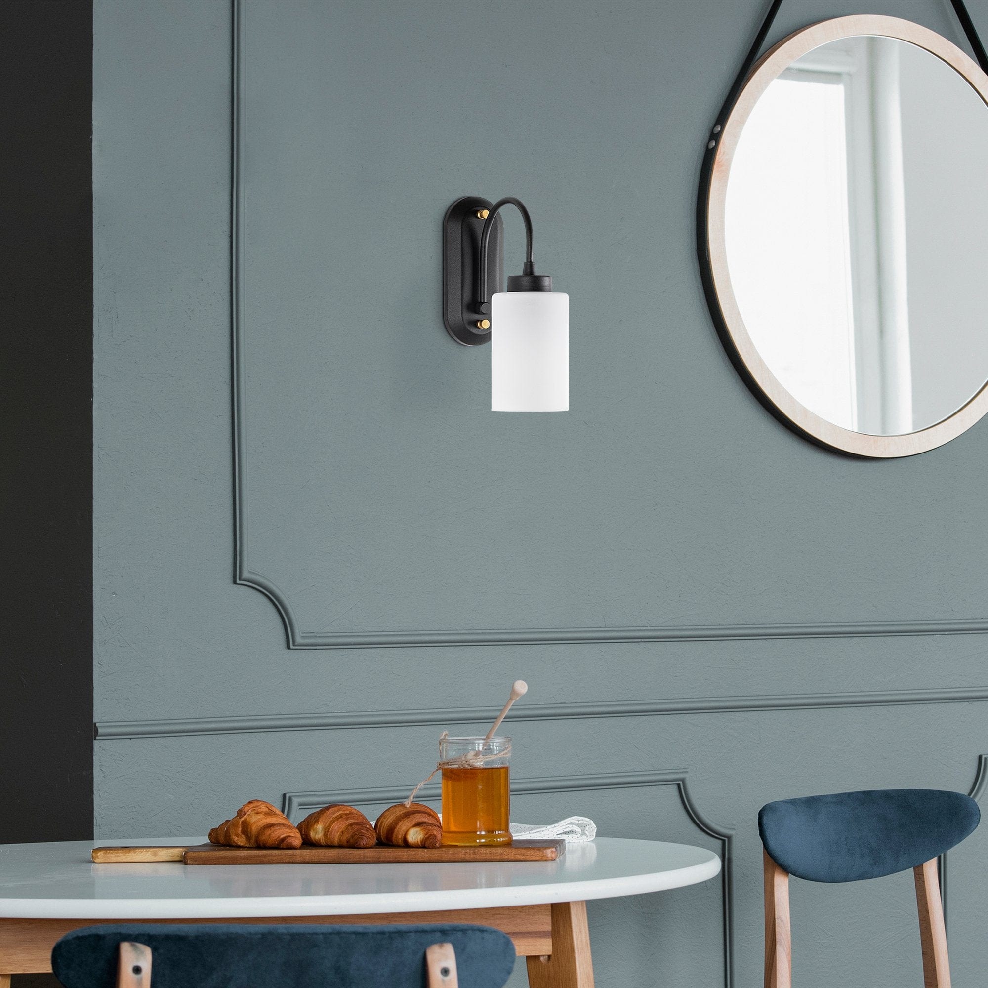 Aplica Hemikilo 13161 Alb / Alama