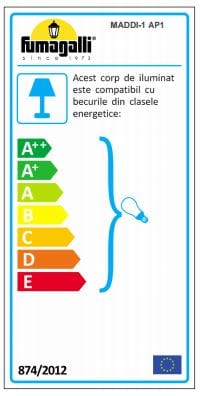 IdealLux Aplica Maddi-1 AP1
