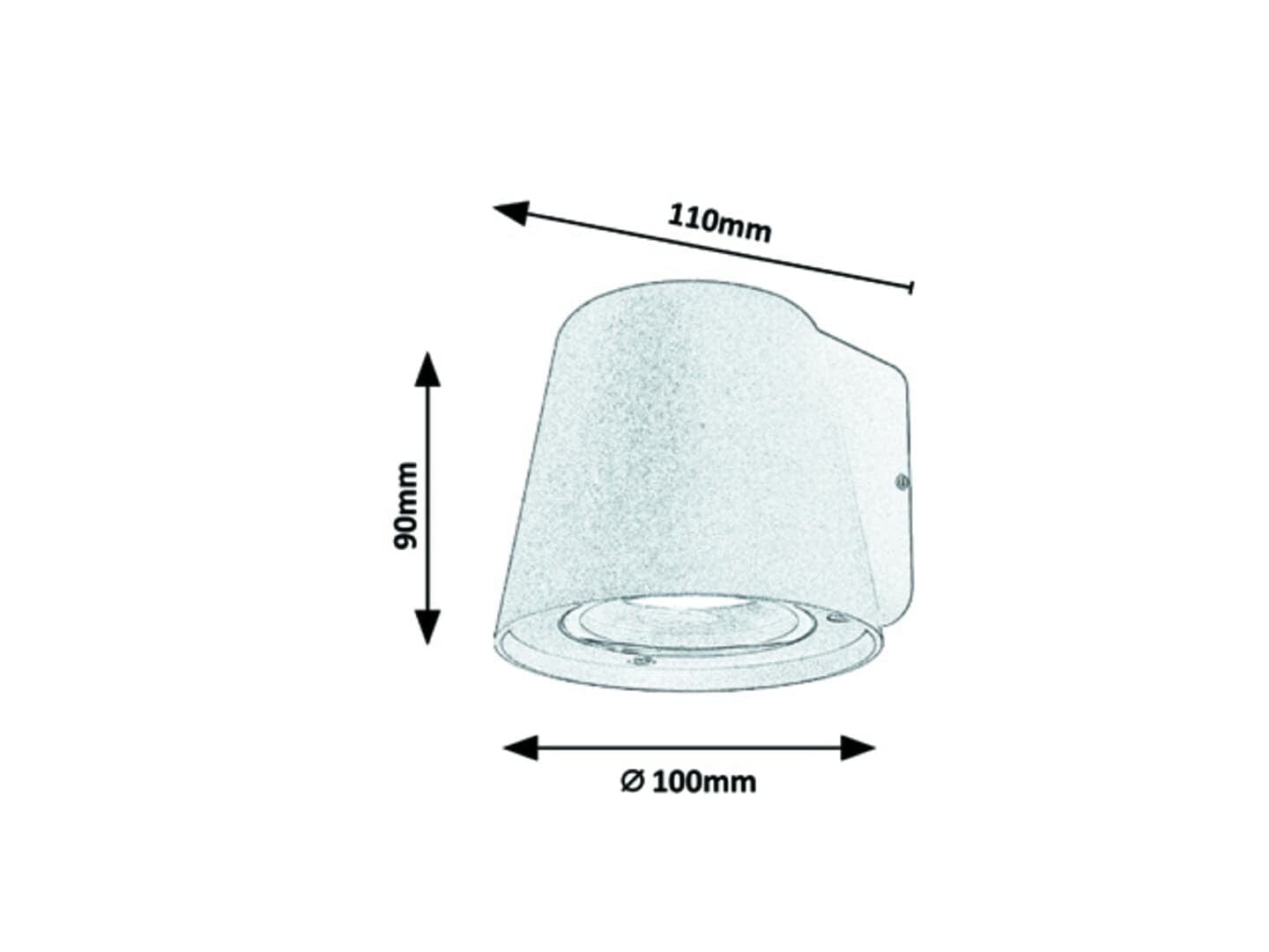 Aplica Mandal 7960 Alb Mat (1)
