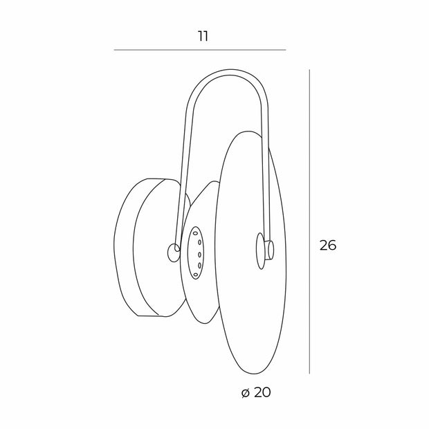 Aplica Retro W0329 Negru (1)