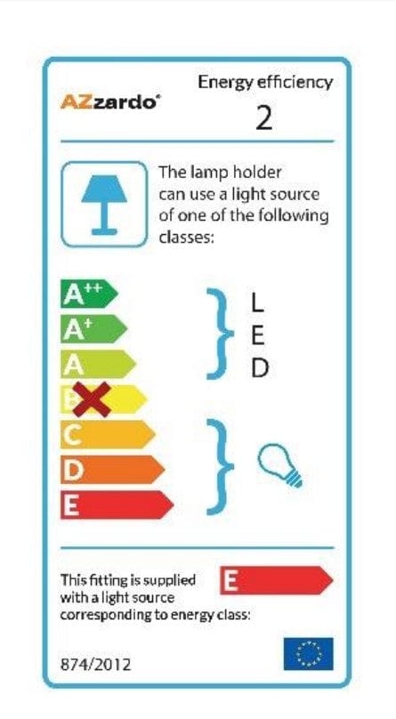 Azzarddo Aplica Rosa Orange, AZ0142