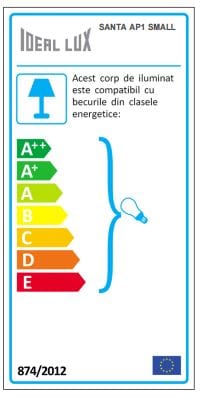 IdealLux Aplica Santa AP1 Small