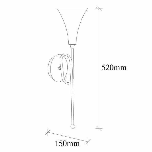 Aplica Sarmal 3051 Auriu (2)