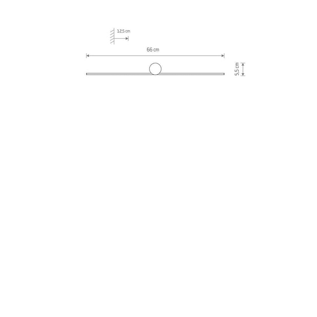 Aplica Spin LED S Negru (6)