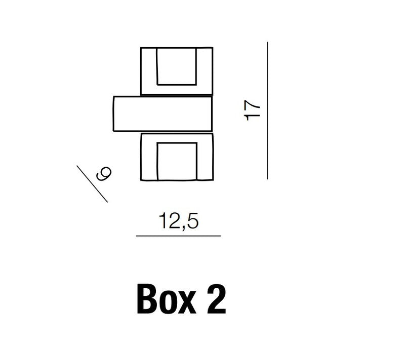 Aplica Box 2 Crom, AZ0035 (2)