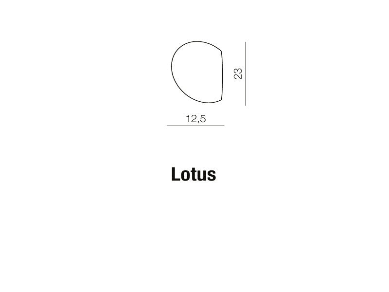 Aplica Lotus Alb, AZ0151 (3)