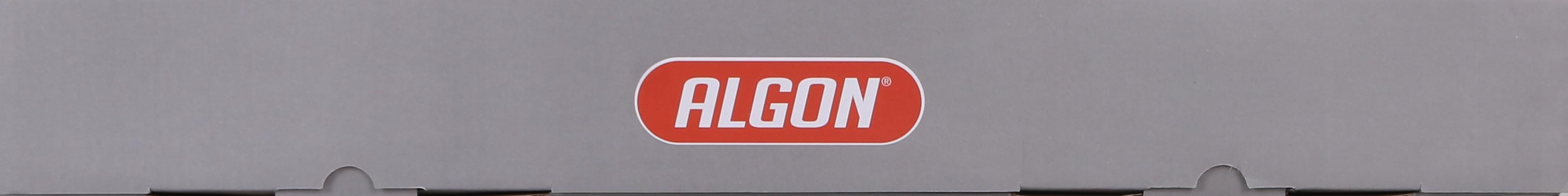 Aragaz Camping Portabil, 2 Arzatoare pe gaz si capac, din metal, Algon Alb, L58xl28 cm (1)