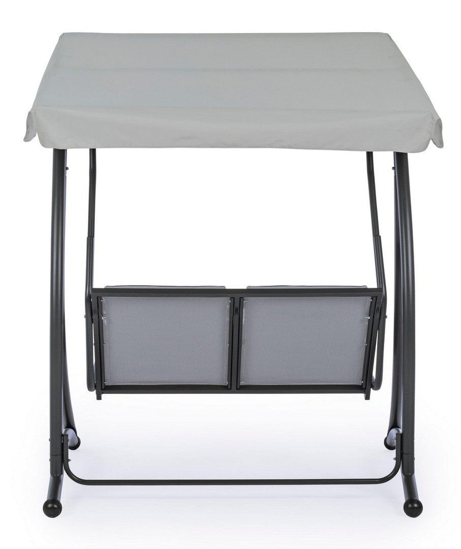 Balansoar leagan pentru gradina / terasa, 2 locuri, Grely Gri / Antracit, l145xA120xH185 cm (2)