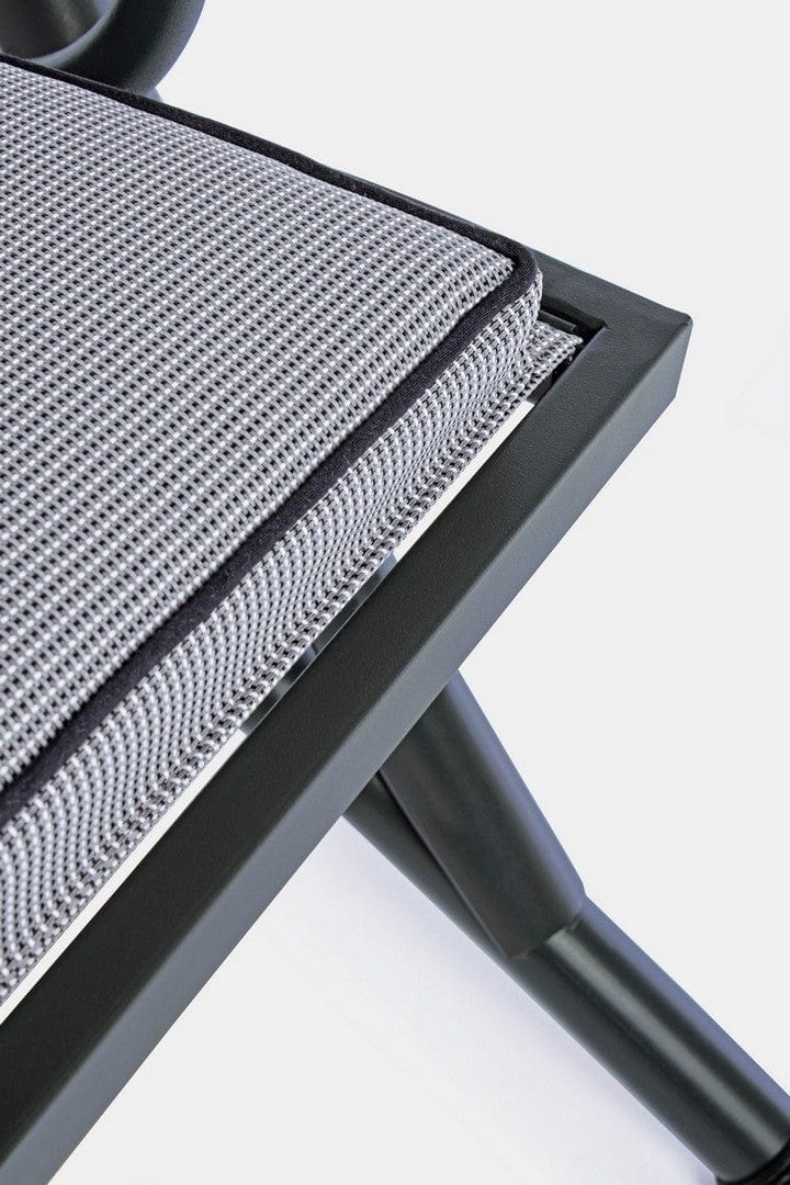 Balansoar leagan pentru gradina / terasa, 2 locuri, Grely Gri / Antracit, l145xA120xH185 cm (5)