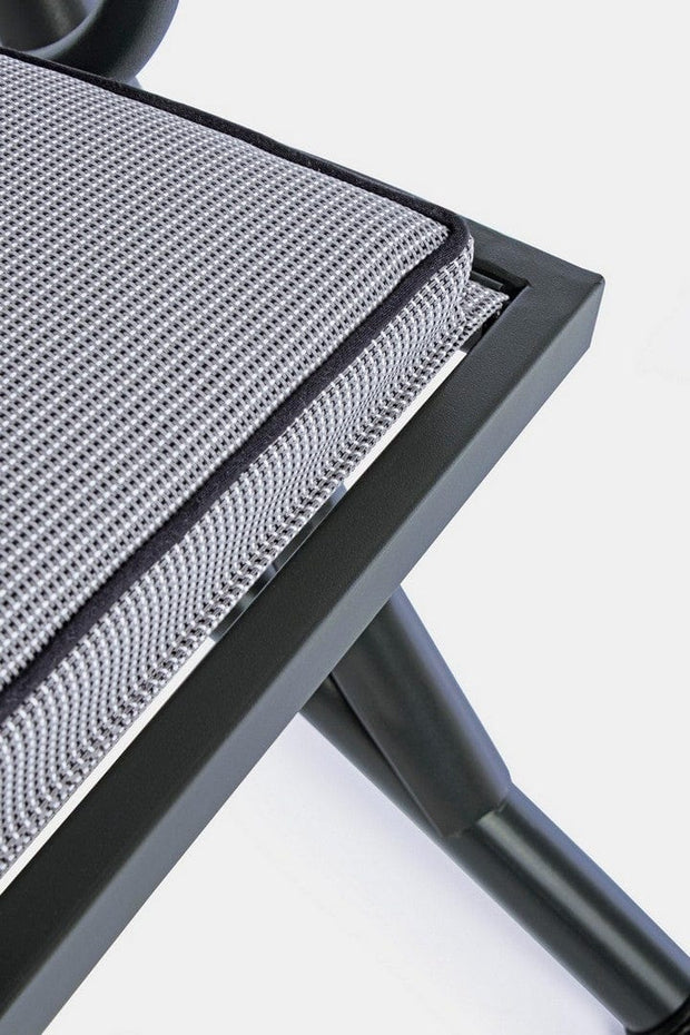 Balansoar leagan pentru gradina / terasa, 2 locuri, Grely Gri / Antracit, l145xA120xH185 cm (5)