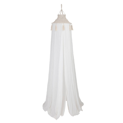 Bloomingville Baldachin pentru copii, Hugh Natural, Ø50xH275 cm