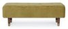 Banca cu spatiu de depozitare, tapitata cu stofa si picioare din lemn, Kira Velvet Verde Olive, l120xA42xH42 cm (2)