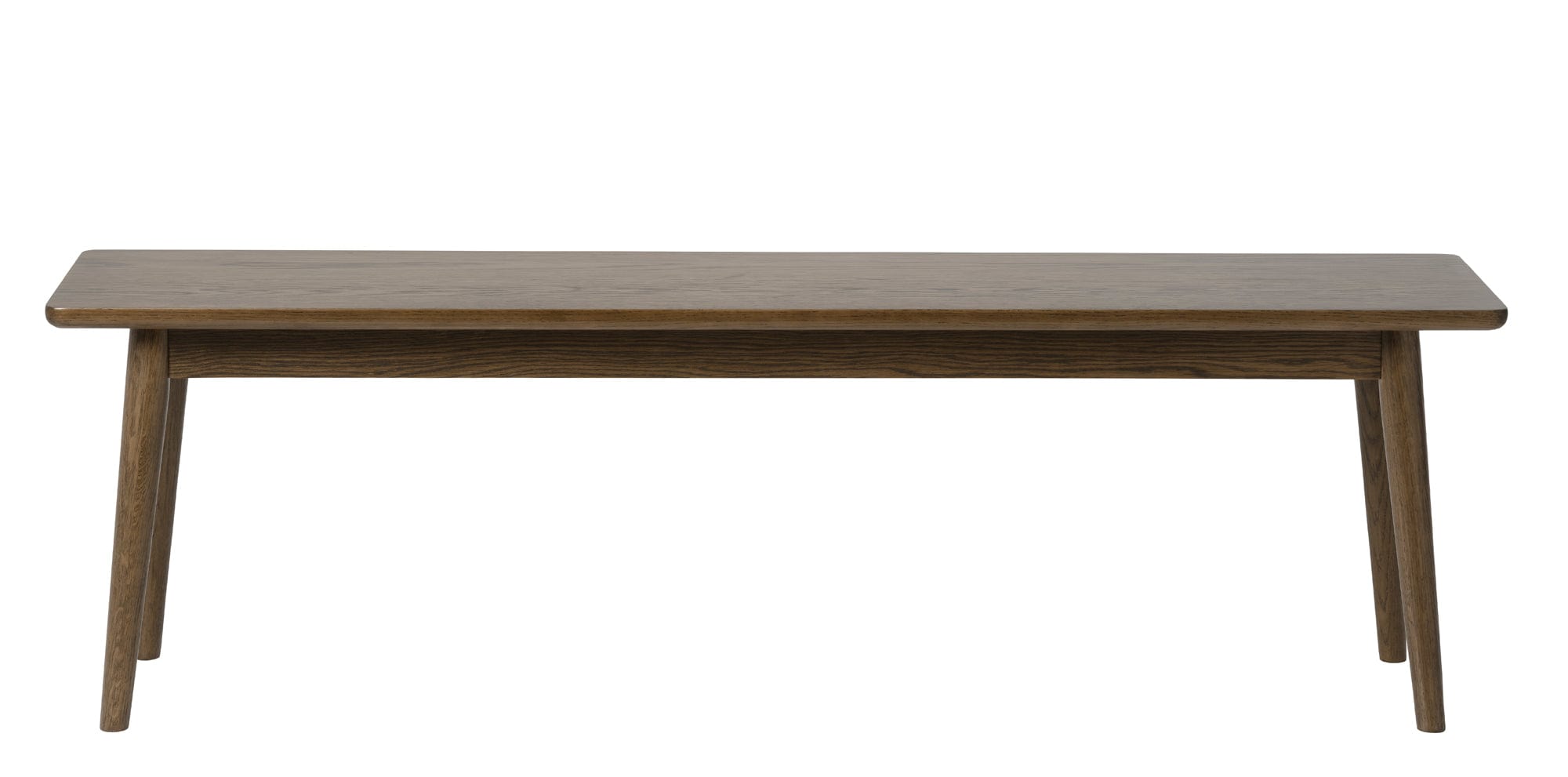 Unique Furniture A/S Banca din lemn, Barrali Stejar Smoked, l150xA35xH45 cm