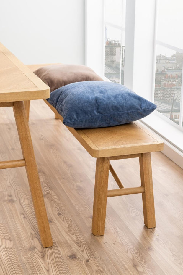 Actona Banca din lemn si furnir, Galway Stejar, l200xA36xH45 cm