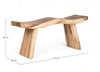 Banca din lemn, Welle Natural, l115xA30xH45 cm (6)