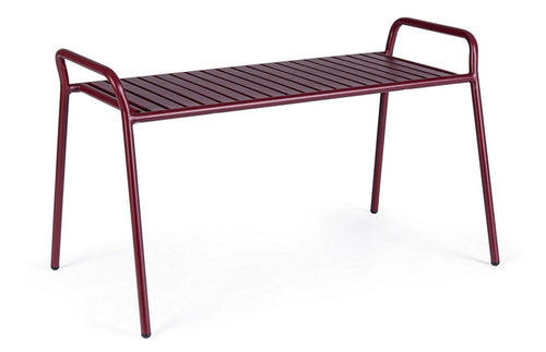 Banca pentru gradina / terasa, din metal, Dalya, l88xA49xH51 cm & BIZZZT-BANCA-DALYA