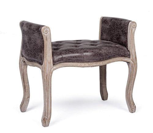 Banca tapitata cu stofa, Diva Maro Inchis, l71xA48xH60 cm