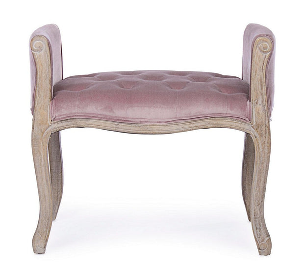 Banca tapitata cu stofa, Diva Velvet Lila, l71xA48xH60 cm (2)