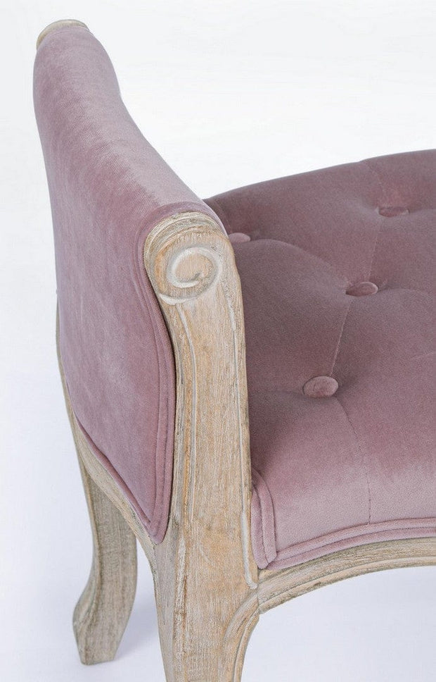 Banca tapitata cu stofa, Diva Velvet Lila, l71xA48xH60 cm (5)