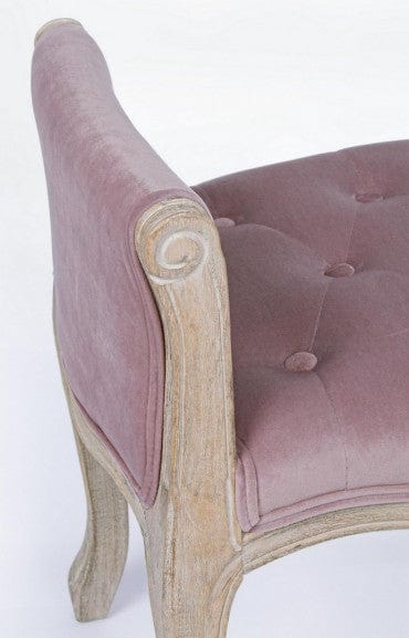 Banca tapitata cu stofa, Diva Velvet Lila, l71xA48xH60 cm (11)