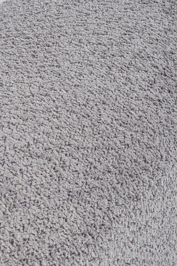 Banca tapitata cu stofa si picioare din lemn, Dayla Gri Deschis, l108xA41,5xH48 cm (4)