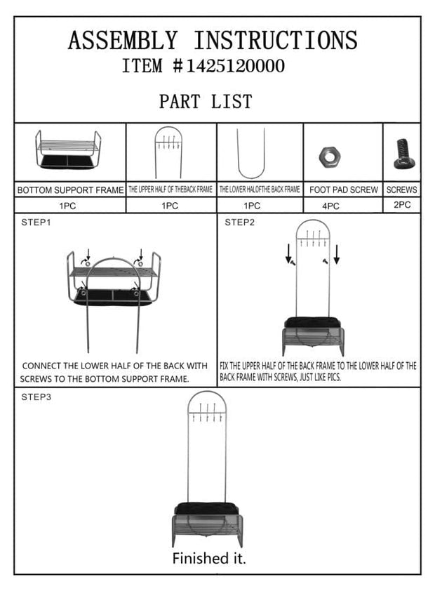Banca tapitata cu stofa si picioare metalice, cu suport pantofi si cuier, Piramid Velvet Auriu / Negru, l80xA38,5xH180 cm (8)