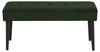 Actona Banca tapitata cu stofa si picioare metalice Glory Velvet Verde / Negru, l95xA38xH45 cm