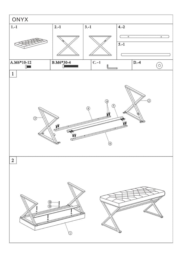 Banca tapitata cu stofa si picioare metalice, Onnika Velvet Negru / Crom, l100xA46xH48 cm (2)
