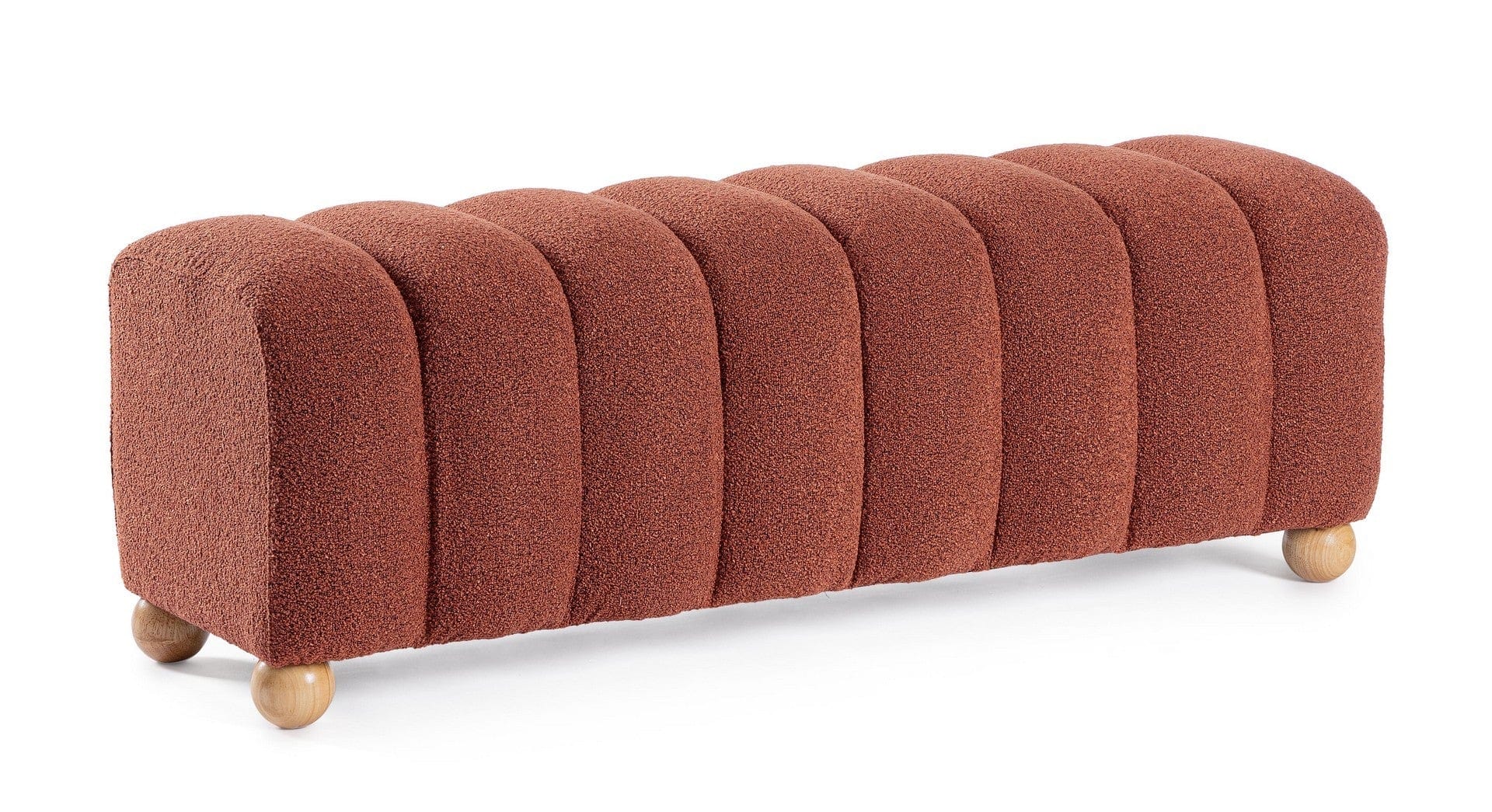 Banca tapitata cu stofa, Zora Caramiziu, l120xA43xH43 cm