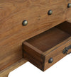 Banca din lemn cu 1 sertar si spatiu de depozitare, Teak Anne Small Nuc, l100xA40xH45 cm (6)