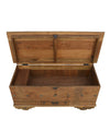 Banca din lemn cu 1 sertar si spatiu de depozitare, Teak Anne Small Nuc, l100xA40xH45 cm (4)